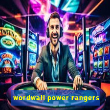 wordwall power rangers